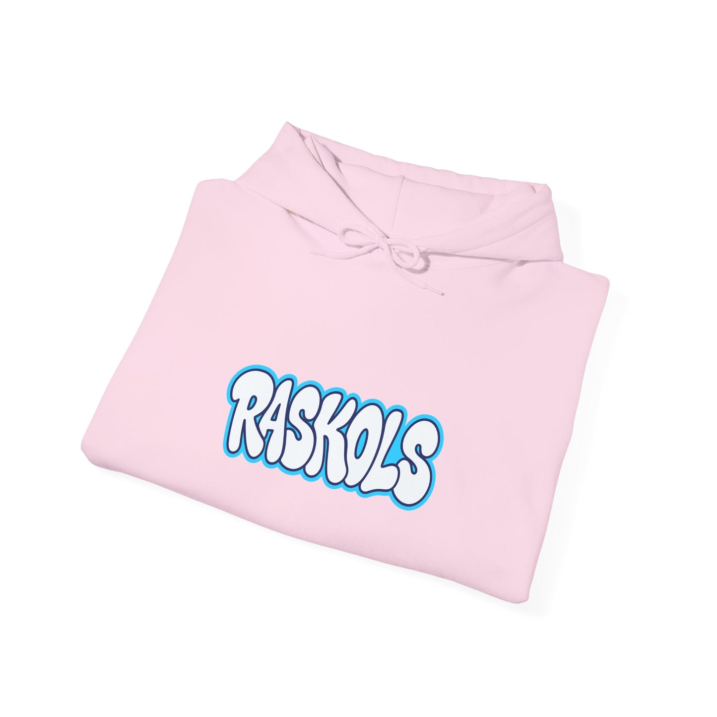 Raskols Graffiti Hoodie — Retro Bubble Letter Streetwear