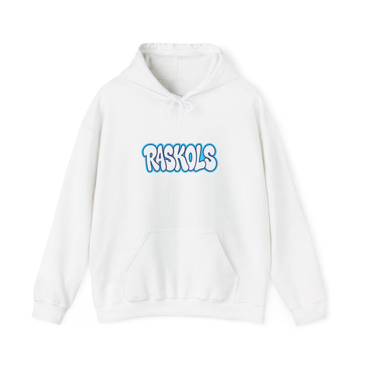 Raskols Graffiti Hoodie — Retro Bubble Letter Streetwear