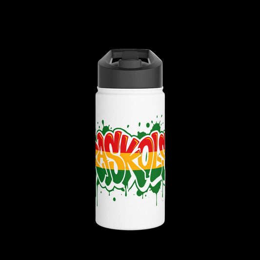 Rasta Raskols Stainless Steel Water Bottle, Standard Lid