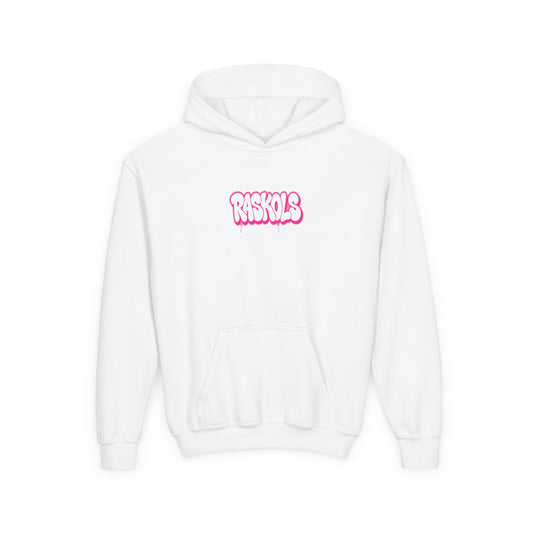 Youth 'Raskols' Pink Bubble Hoodie — Cute Streetwear Pullover for Kids