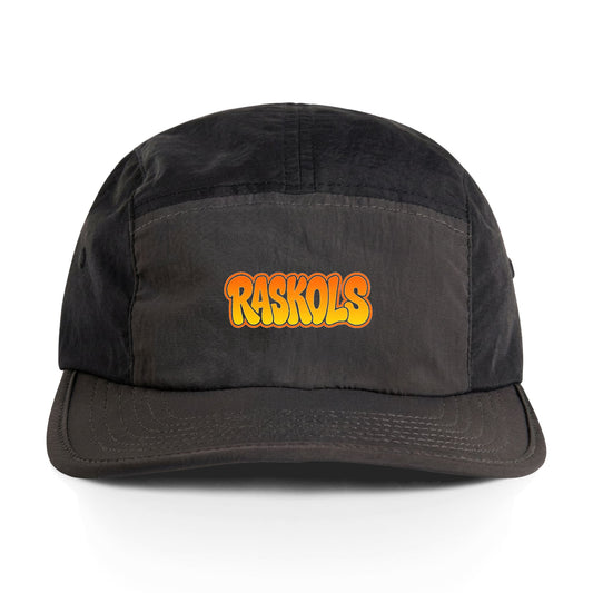 Two-Tone Nylon Cap — Raskols Retro Logo